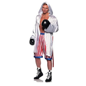 UNDERWRAPS Satin Boxing Costume Set - Men's Champ Robe & Shorts