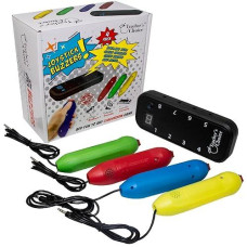 Teacher'S Choice Joystick Buzzer Game System (Console+4 Buzzer)