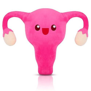 Mumufy Uterus Plush Toy Funny Stuffed Plush Toy For Women Uterus Gifts Gynecologist Health Educational Gift Fertility Party Decor(Uterus Style)