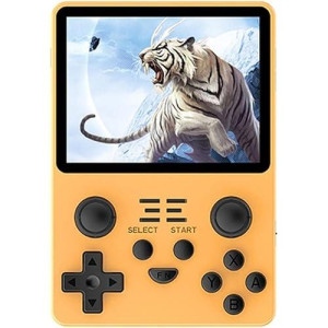 Powkiddy Rgb20S Handheld Arcade Game Console, 3.5 Inch Retro Video Game Console With 128G Card & 20000 Games, Open Source Game Player