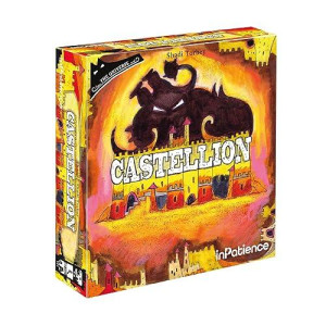 Inpatience Castellion Board Game | Tile-Placement Strategy Game From The Oniverse | Fun Family Game | Ages 10+ | 1-2 Players | Average Playtime 30 Minutes | Made By Inpatience, Multicolor (Inpaon32)