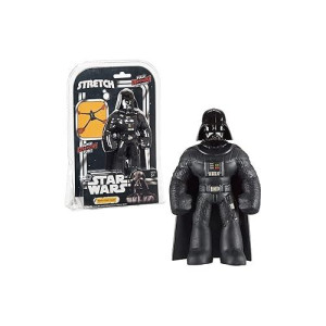 Stretch Armstrong Stretch Star Wars Darth Vader Action Figure Toy Collectible - Black Helmet Series Lord Mini 7” Stretchy Toys For Jedi Or Padawan Ages 5, 6, 7, 8 Multi-Colored