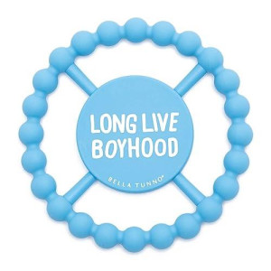 Bella Tunno Happy Teether - Non-Toxic Silicone for Boys