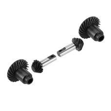 Injora 24T/12T 6G Alloy Steel Helical Gear Set For 1/18 Trx4M Front Rear Axles(2Pcs)