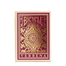 Bicycle Verbena Floral Playing Cards - Gold Foil, Purple