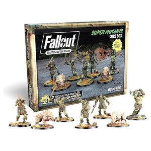 Modiphius Fallout Wasteland Warfare Super Mutants Core Box