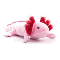 The Petting Zoo Axolotl Stuffed Animal Plushie, Gifts For Kids, Wild Onez Sealife Animals, Salamander Axolotl Plush Toy 14 Inches