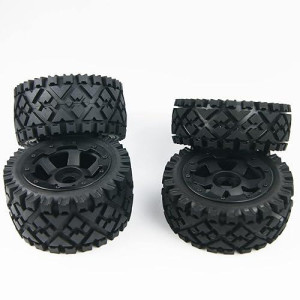 Titracing Front Rear All Terrain Tire Wheel For 1/5 Hpi Rovan Kingmotor Km Baja 5B Ss