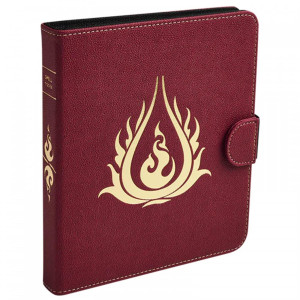 Dragon Shield Roleplaying Spell Codex Blood Red Compatible With Official Dnd Spell Cards Dry Erase Marker And 5E Compatibl