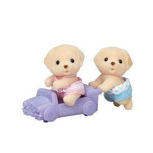 Calico Critters Yellow Labrador Twins - Multicolor Plush Toys