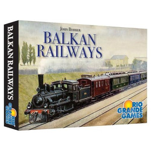 Balkan Railways Board Game by Rio Grande Games, 3-5 Players