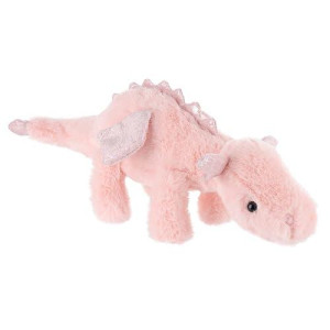 Apricot Lamb Toys Plush Pink Lying Dragon Dinosaur Stuffed Animal Soft Cuddly Perfect For Child (Pink Dragon,15 Inches)