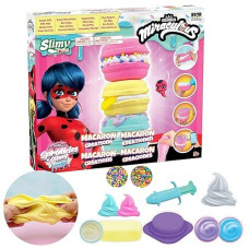 Miraculous Ladybug Slime Kit - Macaron Maker & Toppings