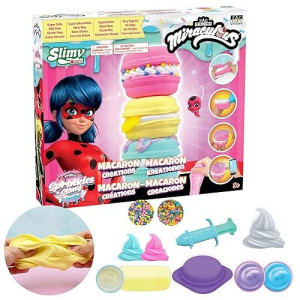 Miraculous Ladybug Slime Kit - Macaron Maker & Toppings