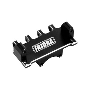 Injora Adjustable Servo Mount Cnc Aluminum For Axial Scx24 1/24 Rc Crawler Upgrade(Grey)