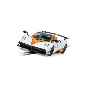 Scalextric Pagani Huayra Bc Roadster Gulf Edition 132 Slot Race Car C4335