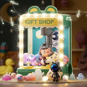 Skirfy Claw Machines For Kids With Lights,Boys Toys Age 8-10,Mini Candy Machine Toys For Girls, Boys Arcade Game Machines With Astronaut Toy&Squishies Toys,Vending Machine,Birthday Gifts