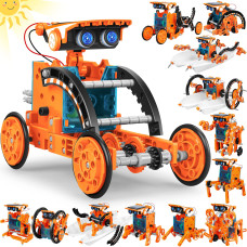 Stem 13In1 Education Solar Robot Toys For Age 812 Diy Building Science Experiment Robots Kit Birthday Gifts For 8 9 10 11 12