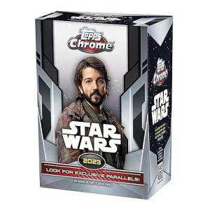 Star Wars 2023 Topps Value Box - 10 Packs, Grey, One