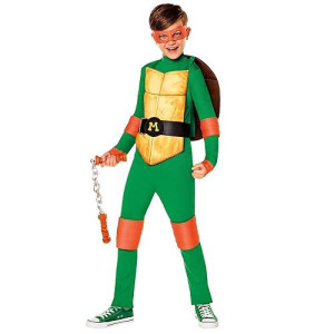 Spirit Halloween Teenage Mutant Ninja Turtles Kids Michelangelo Costume | Officially Licensed | Tmnt | Group Costumes -Xs