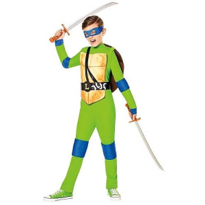 Spirit Halloween Teenage Mutant Ninja Turtles Kids Leonardo Costume | Officially Licensed | Tmnt | Group Costumes - M