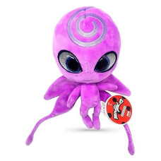 Miraculous Ladybug Kwami Mon Ami Plush Toy - Nooroo The Butterfly, Super Soft Stuffed Animal - 9-Inch Collectible Plush Figure, Ladybug & Cat Noir, Gift Stocking Stuffer For Kids