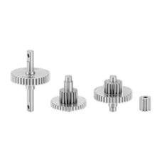 Injora 15G Stainless Steel 16.6:1 Transmission Gear Pinion Set For Trx4M Upgrade 1/18 Rc Crawler Car