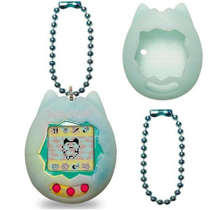 Silicone Cover Case For Tamagotchi Original, Protective Sleeve Skin For Original Tamagotchi Digital Pet Accessories(Only Case)(Blue)