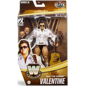 Wwe Wrestling Elite Collection Legends Series 20 Greg "The Hammer" Valentine Action Figure