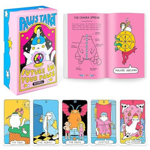 Wyspell Cat Tarot Cards: A 78-Card Cat Tarot Deck With Guidebook - Unique Tarot Cards For Cat Lovers And Tarot Enthusiasts - Cute Tarot Cards For Beginners Tarot Deck