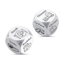 Valentines Day Gifts For Him Her Women Men Date Night Dice Naughty Food Dice Decider Couple Gifts For Boyfriend Girlfriend Husband Wife Couple 11 Year Anniversary Dice Birthday Gifts For Best Friends