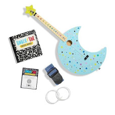 Tinkertar - Moon Guitar - The Easiest Way To Start And Learn Guitar - Premium Wood Construction - 1 Stringed Toy Instrument For Kids - Perfect Intro To Music For Ages 3 And Up - From Buffalo Games