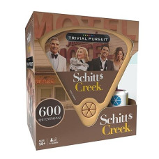 USAOPOLY Schitt's Creek Trivia Game - 600 Questions & Die