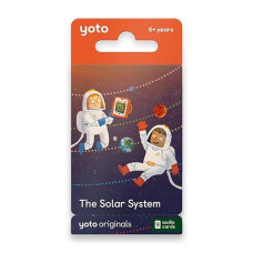 Yoto The Solar System - 9 Kids Audiobook Cards For Use With Player & Mini All-In-1 Audio Device, Educational Screen-Free Listening With Fun Stories For Learning & Interactive Quizzes, Ages 6+