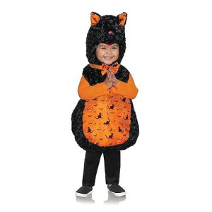 UNDERWRAPS Black Cat Toddler Costume, 2T-4T Halloween Outfit