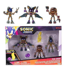 Sonic The Hedgehog Grim Multipack Action Figures 5 Pieces