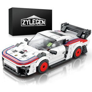 Zylegen Race Car Building Kit,Challenging Model Sports Car Building Sets,Moc Building Blocks Set To Build,Hypercar Model Building Kit,Creative For Boys Age 3 4 5 6 7 8 9,935(346Pcs)