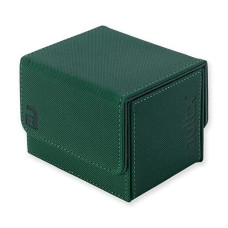 Vault X Exo-Tec® Modular Sideloading Deck Box Module For 100+ Tcg Cards. Detachable Magnetic Lid. Fits Commander & Standard Trading Cards.(Green)