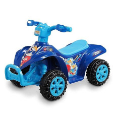 Voyager Sonic The Hedgehog 6V Kids ATV Quad - Safe Ride-On