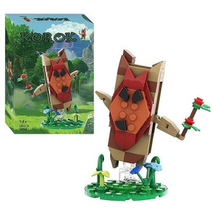 Nutain Korok Building Sets For Adults Kids, Yahaha Figure Game Player Collection Creative Building Blocks Model Toy,Unique Botw Hestu Cute Merch Building Kit Decorations Toys Gifts(91Pcs)