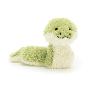 Jellycat Little Snake Stuffed Animal, 8 Inches | Reptile Plush Toy | Classic Children'S Gift