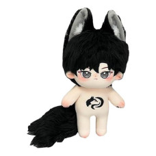 Niannyyhouse 20Cm Plush Doll Rabbit Ears Boy Tail 8In Humanoid Stuffed Body No Attribute Wearable Clothing Dress Up Gifts (3-With Skeleton)