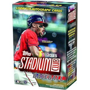 Topps 2023 Stadium Club Baseball Factory Sealed Value Box - Baseball Complete Sets