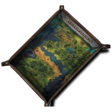 Metallic Dice Games Pathfinder Map Dice Tray - FanRoll