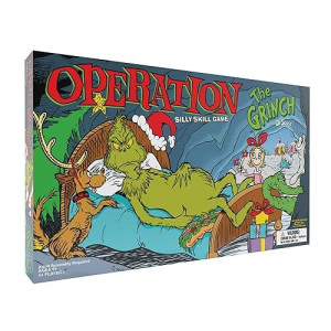 USAOPOLY Grinch Board Game | Classic Dr. Seuss Funatomy