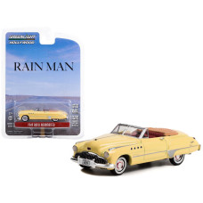 Greenlight Charlie Babbitts 1949 Buick Roadmaster Convertible Cream Rain Man 1988 Movie Hollywood Series Release 36 164 Diec