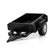 Injora Utility Trailer With Hitch For Trx4M 1/18 Rc Crawler Upgrade