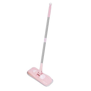 Mini Mop Small Mop For Kids Housekeeping Pretend Play Cleaning Toy Gift For Boys Girls (Pink)