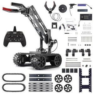 Vanlinny Robot Kit,Science Projects For Kids Ages 8-12,Cool Electronic Robotic Arm For Boys & Girls To Learn Programming/Techology,Educational Toy Building Kits For Beginners,Xmas Birthday Gift.