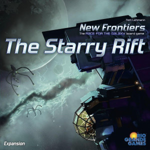 Rio Grande Games New Frontiers Starry Rift Expansion Board Game The Race For The Galaxy Board Game Ages 14 15 Players 4